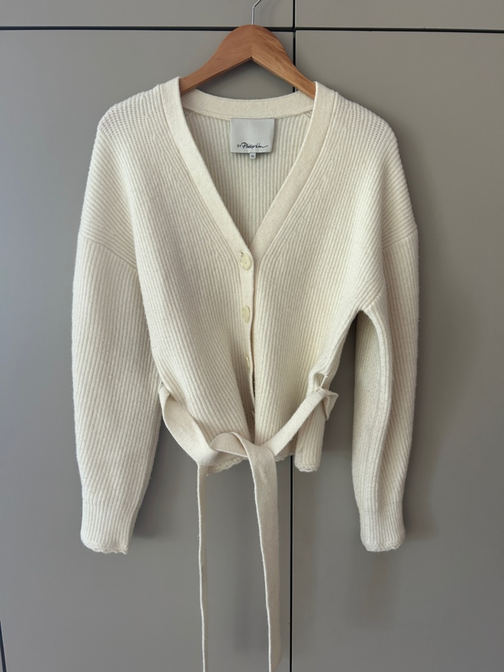 3.1 Phillip Lim ivory off white cardigan size XS